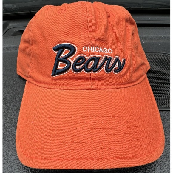 Other - NFL Distressed Script Chicago Bears Adjustable Cap/Hat